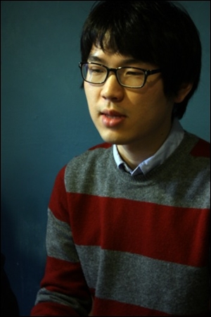 지난 2월 28일 신촌에서 만난 대학생 대안언론 <고함20>의 편집장 박정훈씨.