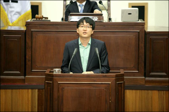 구미시의원 김수민씨는 지난해 10월부터 녹색당 창당을 준비했다.