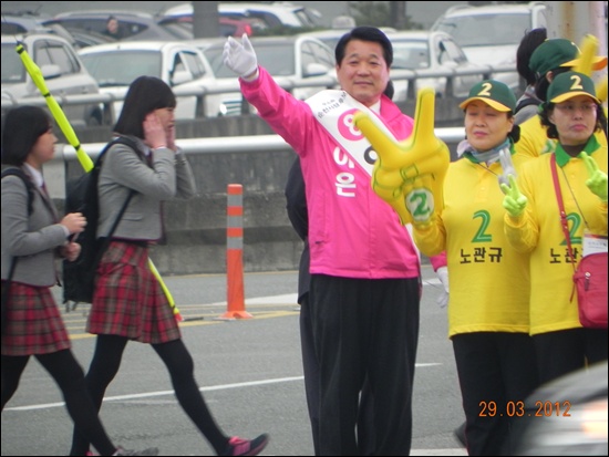  순천시장 보궐선거에 출마한 이은 후보