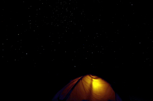 하늘을 수 놓은 수 많은 별들. 사막에서의 밤은 말그대로 예술 이다.