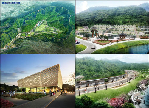 지난 3월 2단계 조성사업 공사를 시작한 인천가족공원 조감도.