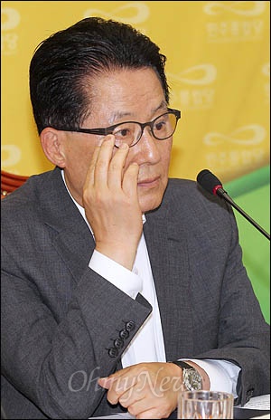 박지원 민주통합당 원내대표(자료사진).