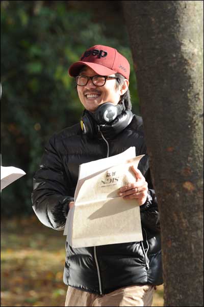 SBS <싸인>(2011)에서 아내 김은희 작가와 공동작업을 할 당시의 장항준 감독 