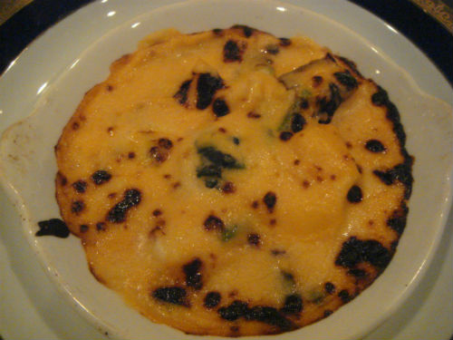  　　성게 알 그라탱(gratin)