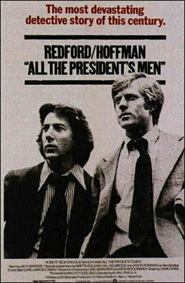  영화 <모두가 대통령의 사람들(All the president's men)> 포스터