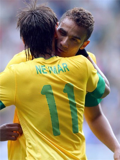  브라질의 에이스로 손꼽히는 네이마르(11번)에게 금메달은 아주 중요할 것으로 예상된다.
