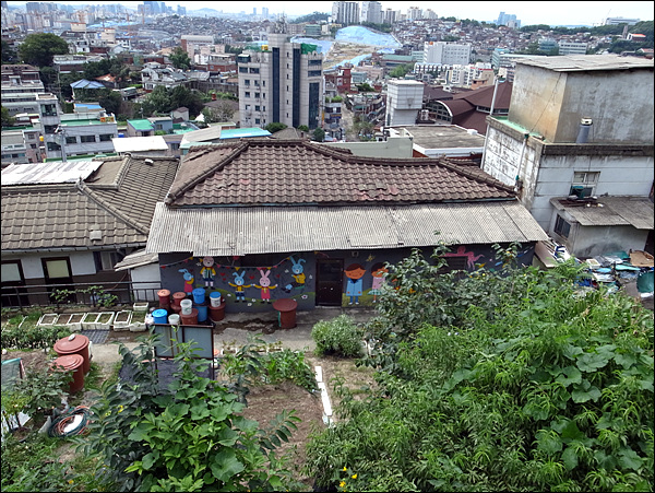 서대문구 금화아파트에서 바라본 풍광