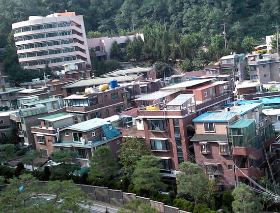 서울 대학가의 한 원룸촌. (자료사진)