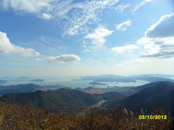 동서남북...탁 트인 조망...와룡산의 멋진 풍경...