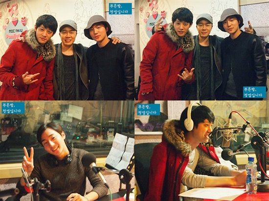  <슈퍼스타K4>의 로이킴과 정준영이 10일 MBC FM4U <푸른 밤 정엽입니다>의 월요일 코너 '여심 공략 프로젝트-해 주세요'에 출연했다.
