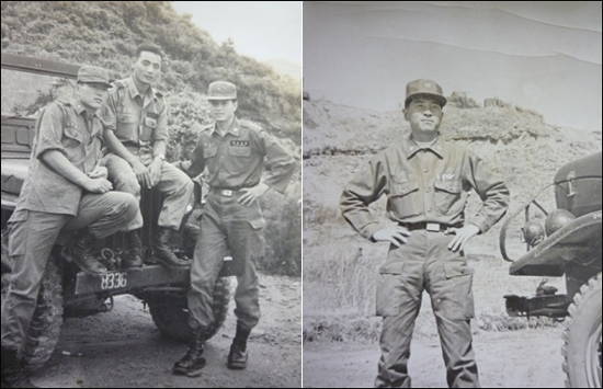 박종기 예비역 중령이 전방에서 근무하던 시절. 수색소대장으로 DMZ 안에서 수색과 매복을 되풀이했다.