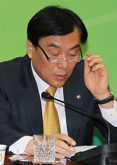 민주통합당 박기춘 원내대표(자료 사진)