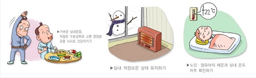  한파대비 실내생활