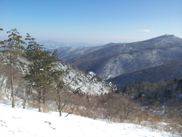 태백산 눈