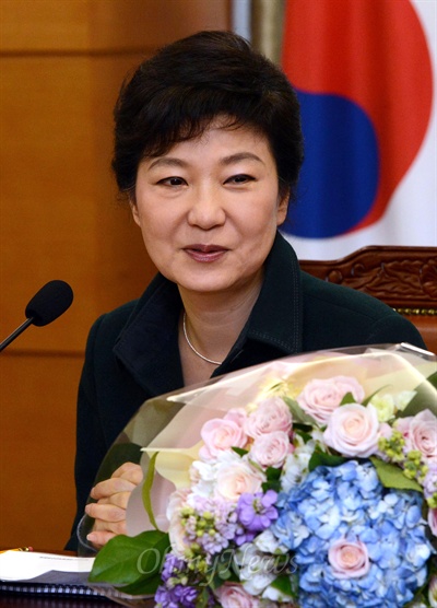 박근혜 대통령 당선인.
