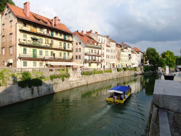 조용하고, 한적한 매력이 있는 도시 슬로베니아의 류블랴나.