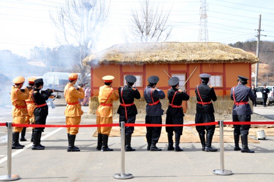 두렁바위에 흐르는 눈물 화성시 제94주년 3.1절 기념식