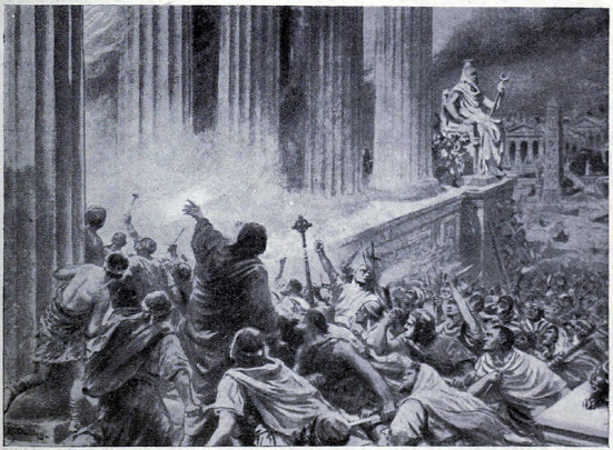 391년 알렉산드리아 도서관의 파괴