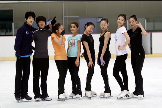 피겨여왕 김연아와 대한민국 대표 피겨 스케이터들