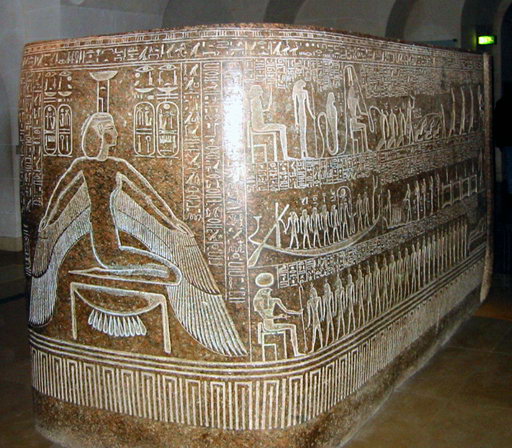 루브르 박물관에 있는 람세스 3세 석관