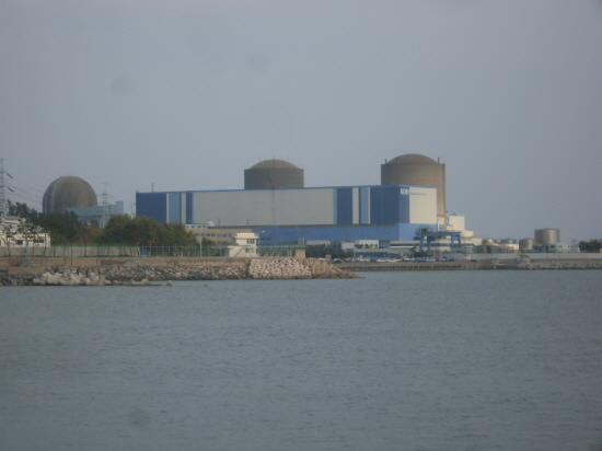 부산 기장군에 위치한 고리원자력발전소 