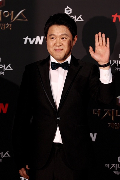  tvN <더 지니어스: 게임의 법칙>에 출연하는 방송인 김구라