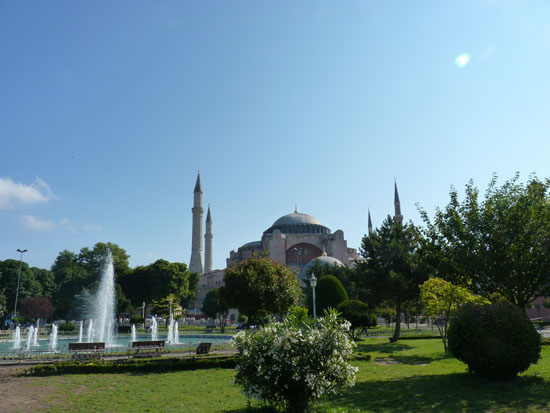 이스탄불의 아야 소피아, 일명 소피아 성당