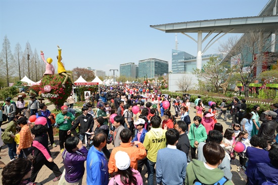27일, 고양국제꽃박람회가 열렸다.