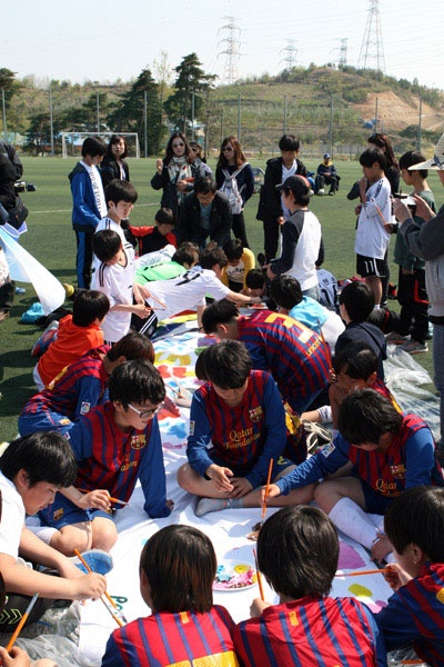 지난 4일 열린 동북아 한민족유소년축구대회 현장. 