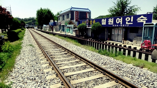 경원선 열차는 철원 여행의 좋은 교통 수단이다.   