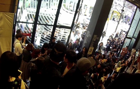 스타일쉐어가 지난 4월 서울 신촌에서 연 플리마켓. 약 1만명의 사람이 다녀갔다. 