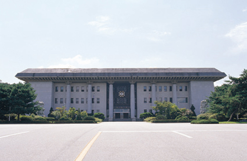 육군사관학교 학교본부 모습