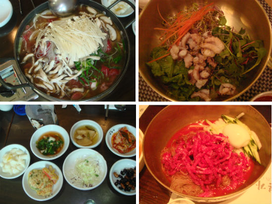 　　이번 국제 학술발표회에 참석하여 맛본 한국 서울의 여러 가지 먹거리입니다.  