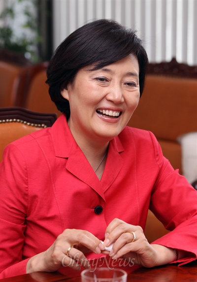 국회 법사위원장인 박영선 민주당 의원.