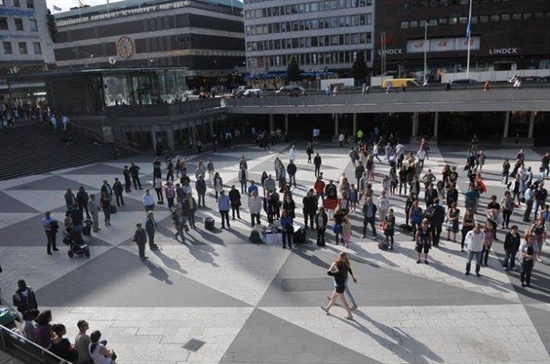 두란 아담(Duran Adam) 페이스북 페이지에 올라온 스톡홀름 '두란 아담' 시위 인증샷.  