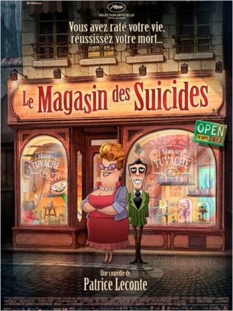 영화 <파리의 자살가게>  포스터
