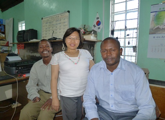 보츠와나 굿호프 마을에서 편물학교를 운영해온 밀알복지재단 김해영 아프리카 권역 본부장.