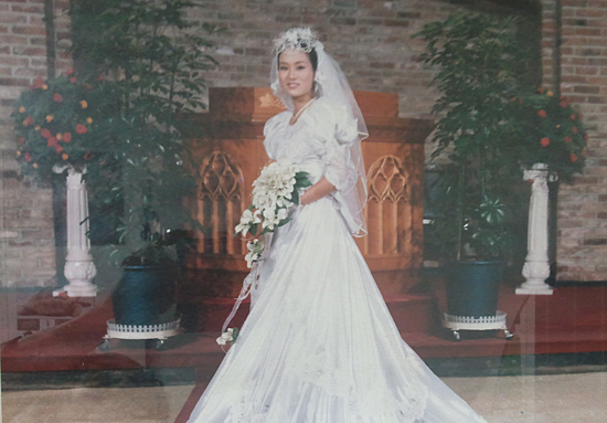 1988년 9월 3일 종로 기독교 100주년 기념관에서 한 결혼식 사진