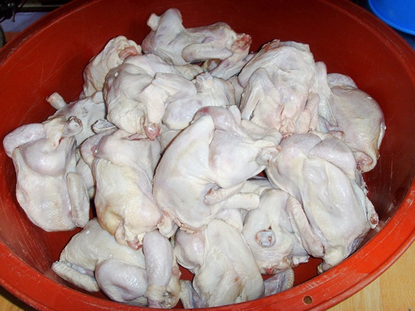매년 100마리의 닭을 준비해 마을 어르신들께 삼계탕을 대접한다
