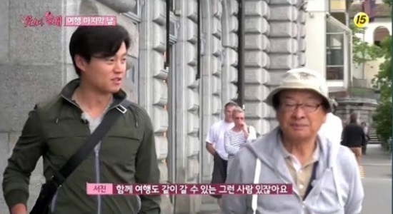  지난 16일 방영한 tvN <꽃보다 할배> 유럽편 마지막회 한 장면 
