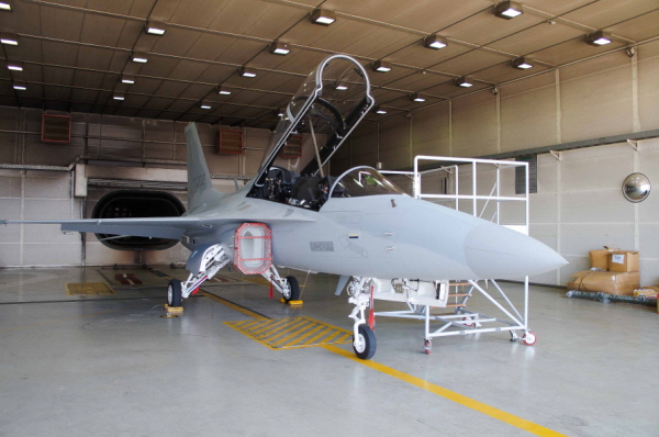 엔진 성능 테스트를 마친 FA-50 경공격기가 공군에 인도를 앞두고 있다. 