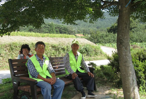 곡성 두계마을 사람들. 김영희 씨의 표현대로 '진짜 아름다운 사람들'이다.