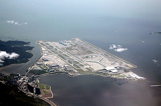 홍콩 국제공항 '첵랍콕 공항'.