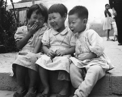 어린이들(부산, 1951. 10. 26.)