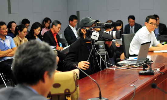 '미얀마 개방에 따른 한국의 국제개발협력 추진방향' 토론회에 참여한 방청객들. 
