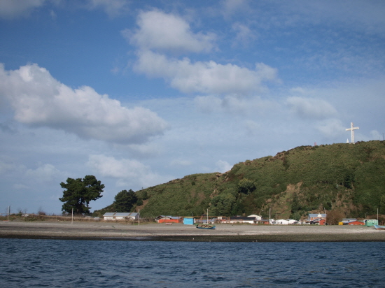 탱글로 섬의 풍경. (2011년 6월 사진)