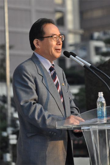민주당 김성곤 의원(여수갑, 민주당 재외국민위원장)