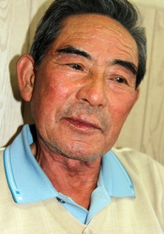 석장리 주민이자 문화재발굴 숨은 실력자인 김종근(76))씨