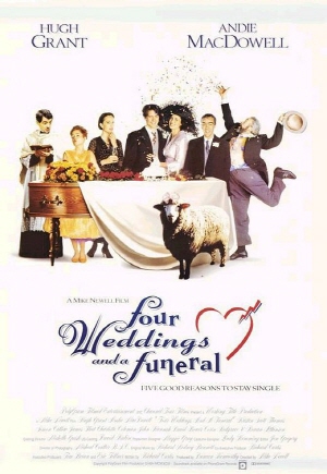 <네번의 결혼식과 한번의 장례식> 포스터.