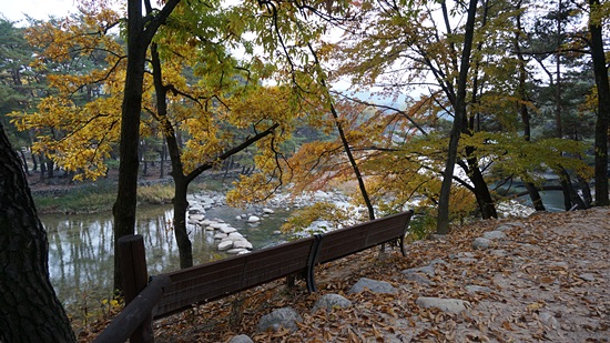  만추의 수승대 일원